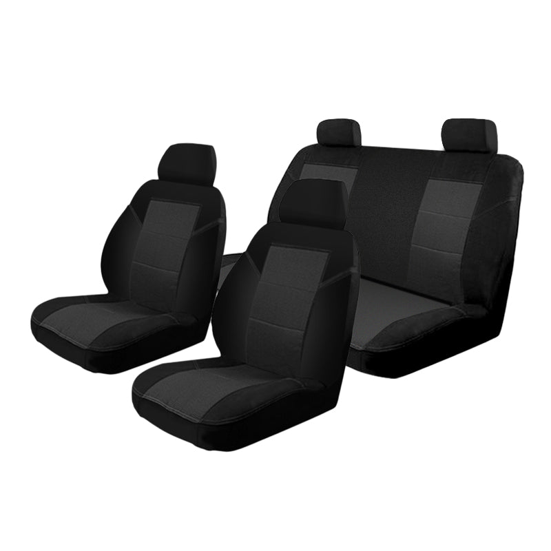 Esteem Velour Seat Covers Set Suits Mitsubishi Pajero SWB GL V6 3000 Wagon 1991-1995 2 Rows