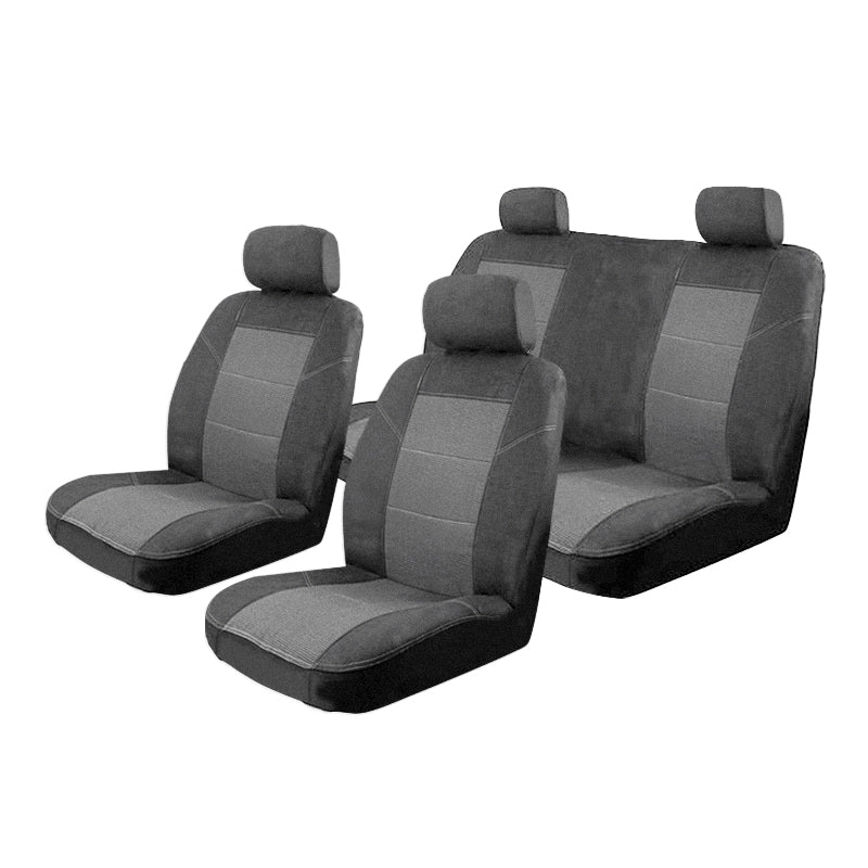 Esteem Velour Seat Covers Set Suits Nissan Pathfinder 2 Door Wagon 1986-1988 2 Rows