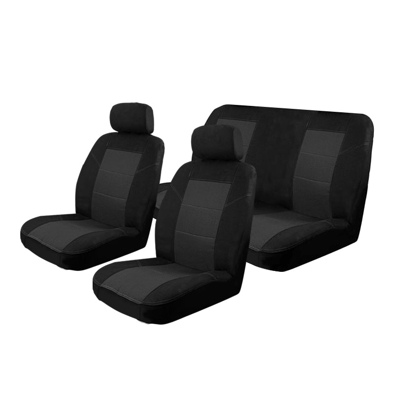 Esteem Velour Seat Covers Set Suits Daihatsu Charade TS/TE 4 Door Hatch 1990-1993 2 Rows
