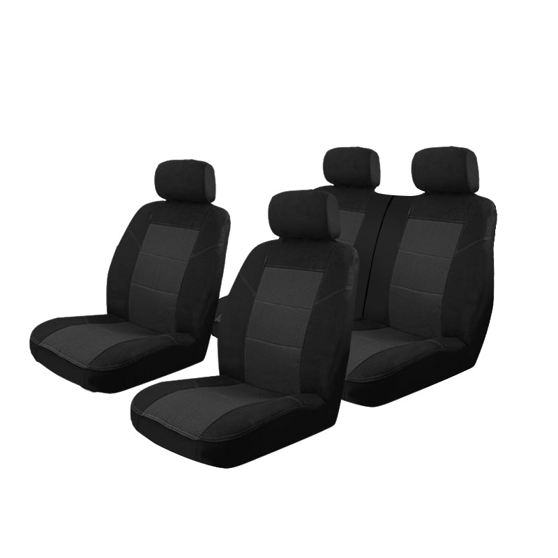 Esteem Velour Seat Covers Set Suits Daihatsu Terios SX / DX 4 Door Wagon 07/1997-10/2000 2 Rows