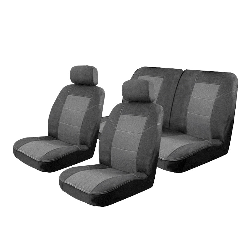 Esteem Velour Seat Covers Set Suits Ford Laser GL 4 Door Hatch 1981-1988 2 Rows