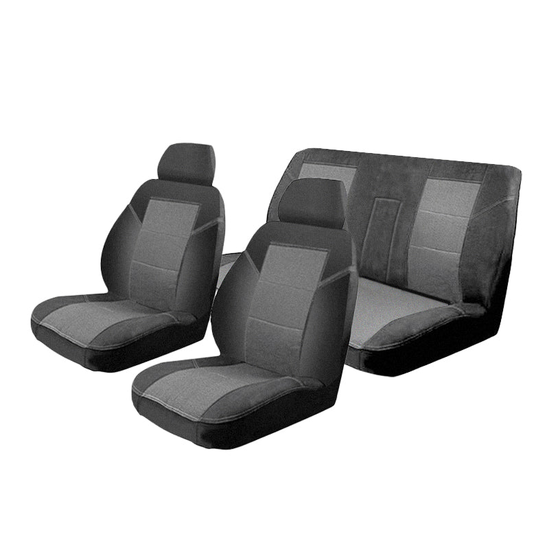 Esteem Velour Seat Covers Set Suits Holden Commodore Calais 4 Door Sedan 1984-1985 2 Rows