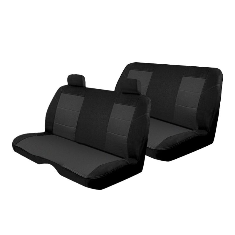 Custom Made Esteem Velour Seat Covers Suits Holden Rodeo Crew Cab TF Ute 1989-1996 2 Rows