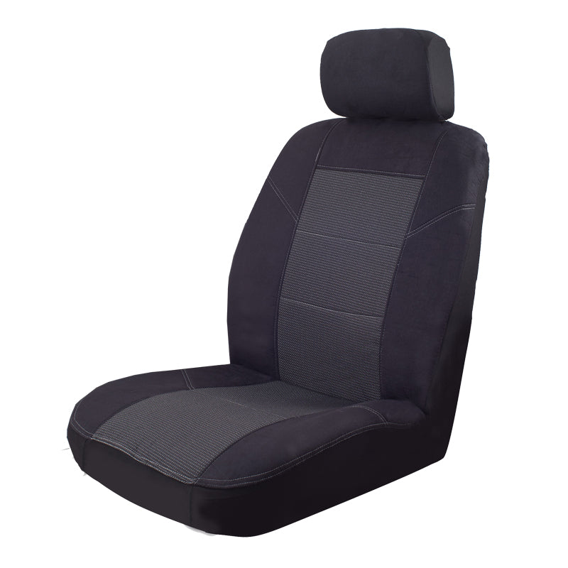 Velour Seat Covers Set Suits Hyundai Santa Fe 7 Seater 4 Door Wagon 5/2006-7/2012 Custom 3 Rows