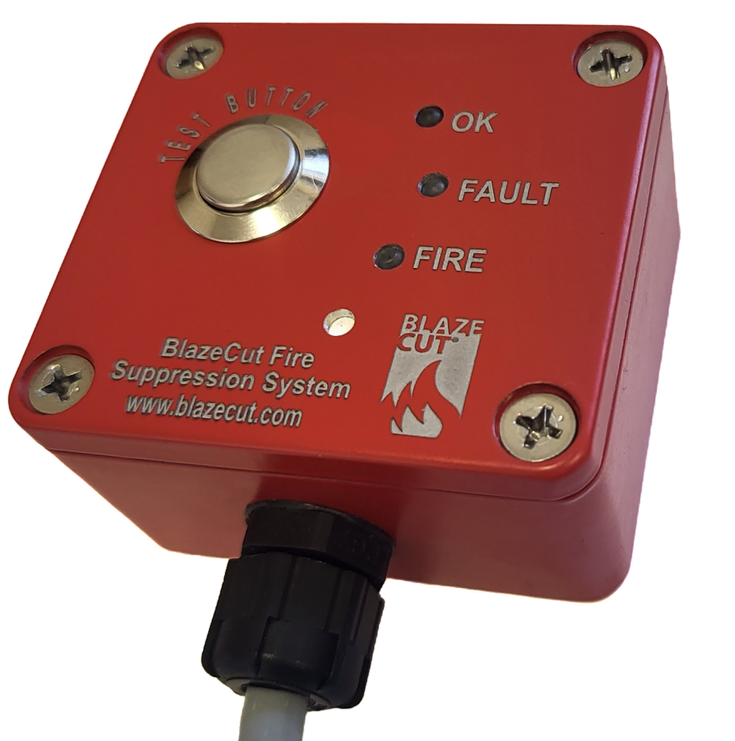 Blazecut Alarm Panel AAP400 kit with a test button for T and C Series KAAP400