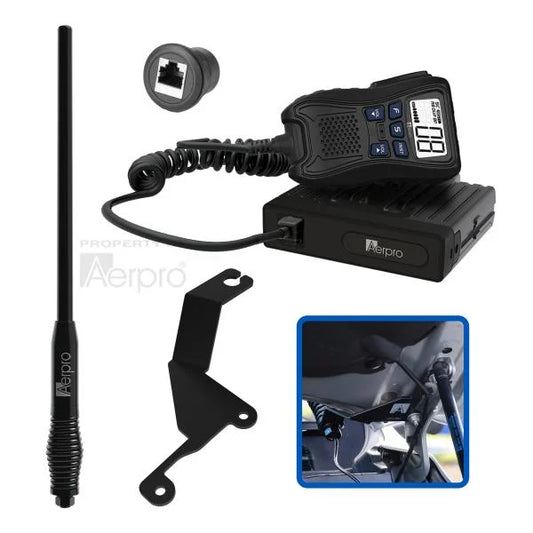 Hideaway 5W UHF CB Radio Suits Holden Colorado 2012-2014, Suits Isuzu D-Max 2012-7/2020, MU-X 2012-2021 APIZCBH1