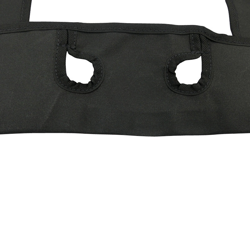 Black Duck Canvas Seat Covers Suits Toyota Landcruiser 60 Series GXL & Sahara 1980-1990 Black