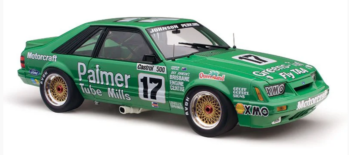 1:18 Classic Carlectables Ford 1985 Sandown 500 Mustang GT 18816