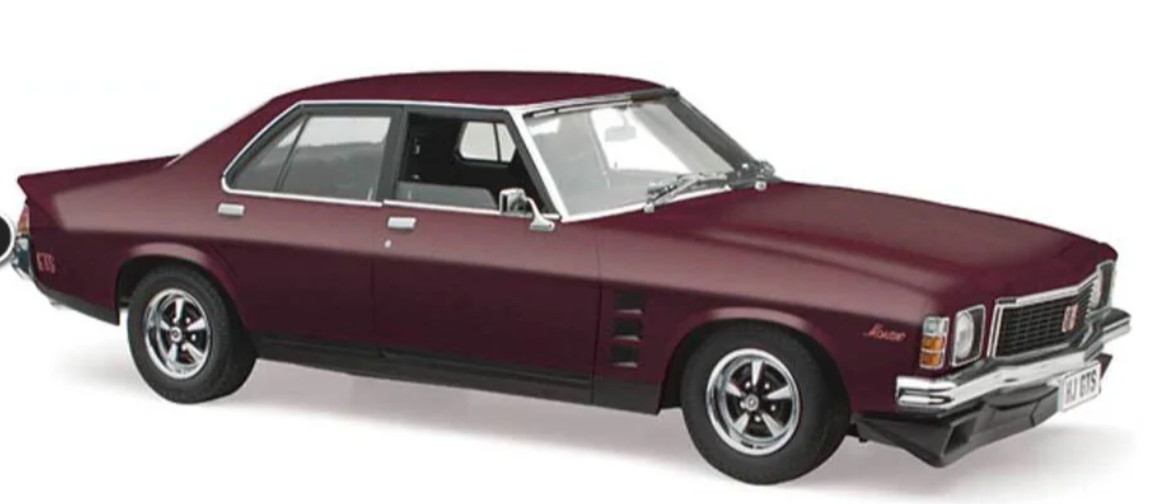 1:18 Holden HJ Monaro GTS Claret Metallic Classic Carlectables 18841