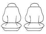 Custom Made Esteem Velour Seat Covers Suits Mazda 121 4 Door Sedan 1994 2 Rows