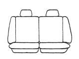 Esteem Velour Seat Covers Set Suits Mazda 626 SE 4 Door Hatch 1986-1987 2 Rows