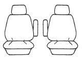Custom Made Esteem Velour Seat Covers suits Mercedes 280 SEL 4 Door Sedan 1982-1987 2 Rows
