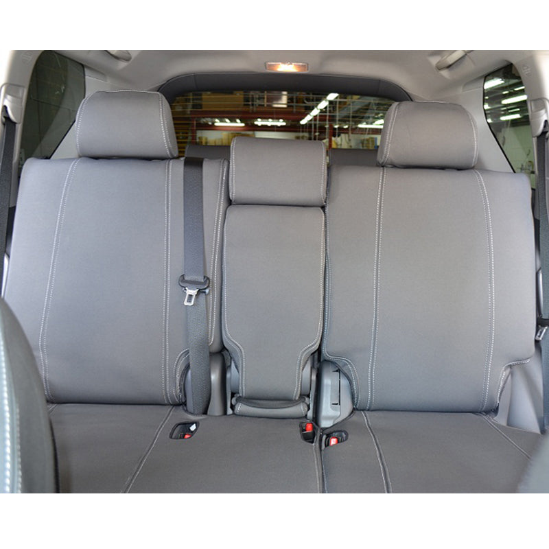 Wet Seat Grey Neoprene Seat Covers Suits Isuzu D-max Gen 1 ALL Dual Cab 10/2008-6/2012