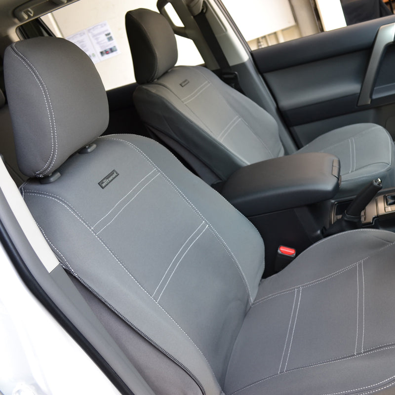 Wet Seat Grey Neoprene Seat Covers Suits Isuzu D-max Gen 1 ALL Dual Cab 10/2008-6/2012