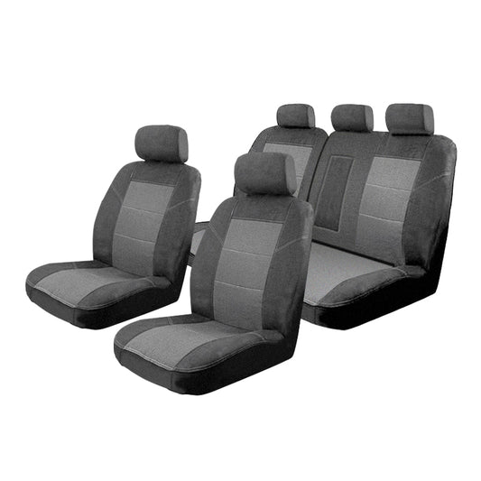 Esteem Velour Seat Covers Set Suits Toyota Prado 250 GX / Altitude 8/2024-On 2 Rows