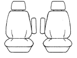 Wet n Wild Neoprene Seat Covers Suits Honda Odyssey RC VTi-L 2/2014-On 3 Rows