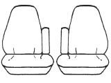 Custom Made Esteem Velour Seat Covers Suits Ford Marquis ZH / ZG Sedan 1976-1978 2 Rows