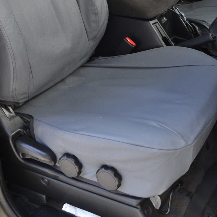 Tuffseat Canvas Seat Covers Suits Mitsubishi Triton 11/2018-11/2023 MR GLX/GLX ADAS/GLS/GLX+ Dual Cab