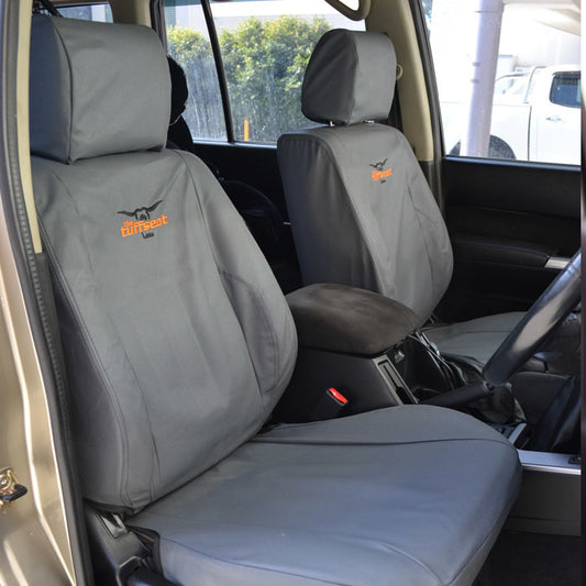 Tuffseat Canvas Seat Covers Suits Mitsubishi Triton 11/2018-11/2023 MR GLX Single Cab