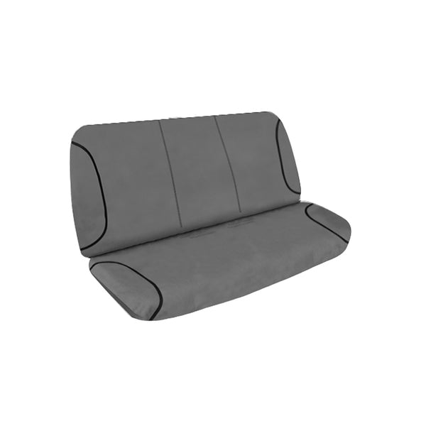 Tradies Full Canvas Seat Covers suits Toyota Landcruiser Wagon (100 Series) STD 1998-2007 Grey