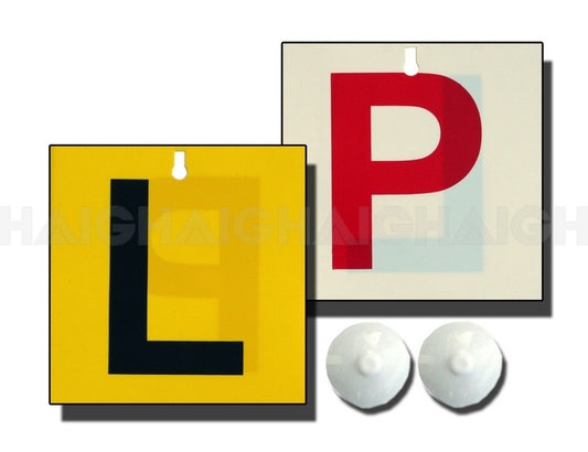 Double Sided P&L Plastic Plates One Pair PL2