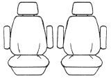 Custom Made Esteem Velour Seat Covers Suits Holden Jackaroo XS / LS Wagon 1991-1995 3 Rows