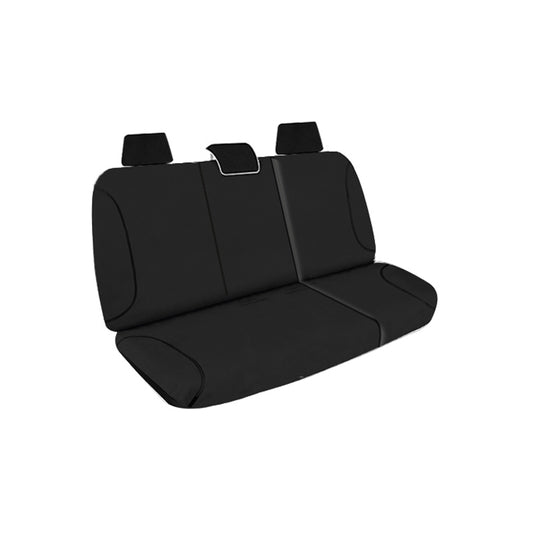 Tradies Full Canvas Seat Covers suits Toyota Landcruiser 200 GXL 8 Seater 7/2009-7/2021 Black