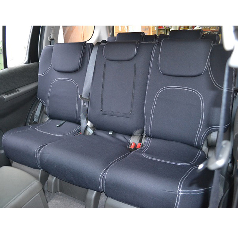 Wet Seat Neoprene Seat Covers suits Toyota Landcruiser 300 Series GX/GXL 7/2021-On Black