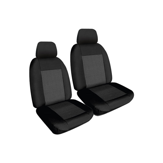 Weekender Jacquard Seat Covers Suits Isuzu D-Max SX Dual Cab (TF) 7/2020-On Waterproof