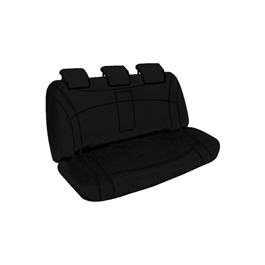 Getaway Neoprene Seat Covers Suits Toyota Prado 150 GX 7 Seater 6/2021-7/2024 Black Stitch