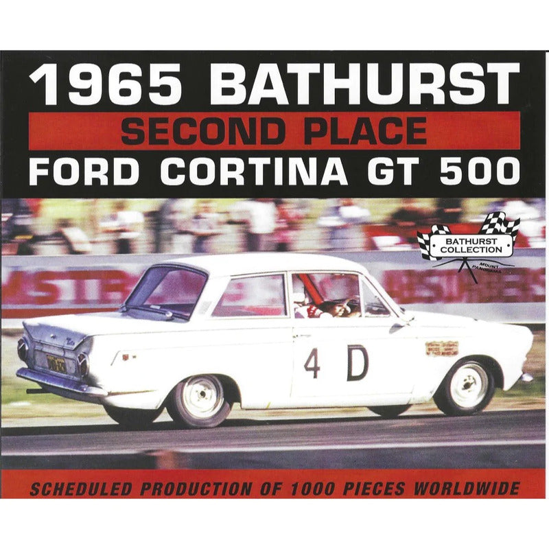 1:18 Classic Carlectables Suits Ford Cortina GT 500 1965 Bathurst Second Place Car 18778