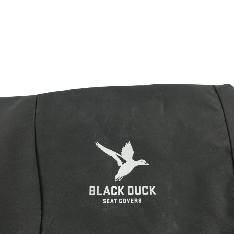 Black Duck Canvas Black Seat Covers Hino Ranger FD 6 Fleet/6 Super 1997-4/2003