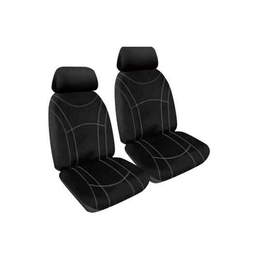 Getaway Neoprene Seat Covers suits Toyota Hilux Workmate Dual Cab 7/2015-On Waterproof