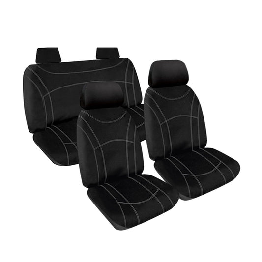 Getaway Neoprene Seat Covers Suits Holden Rodeo (RA) Dual Cab 5 Seater 2003-2008 Waterproof