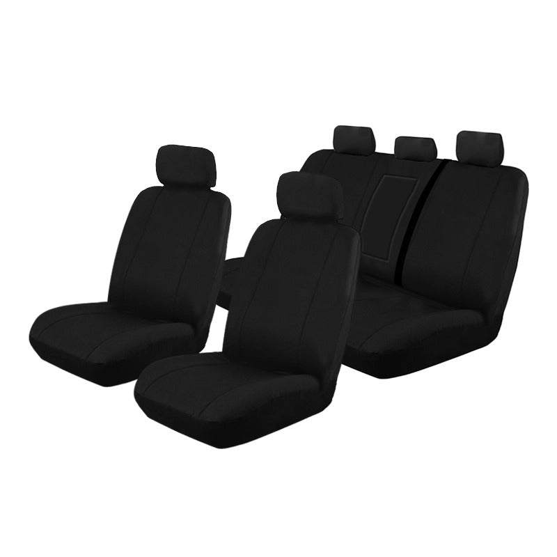 Outback Canvas Seat Covers Suits Holden Colorado RG My17 Crew Cab-LS/L ...