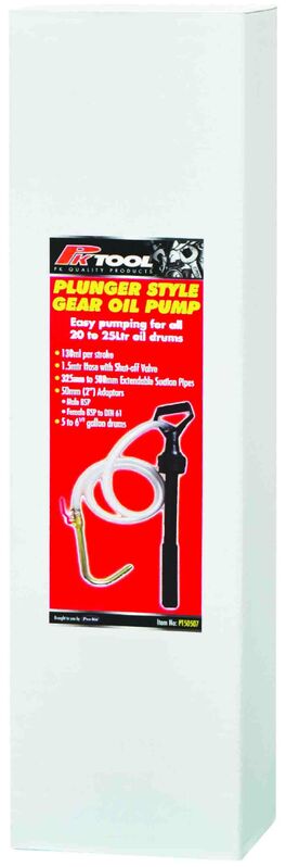 Barrel Pump - 20 To 25 Ltr Plunger Oil Pump