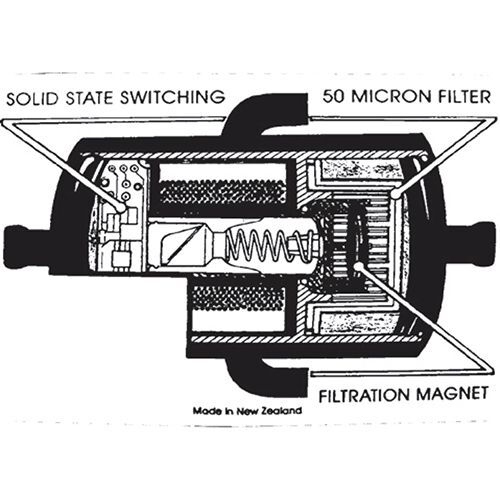 Fuel Pump - 12V Electric Piston Style 6 X 8 Cyl Engine 1.25 - 5Psi 2L/Min