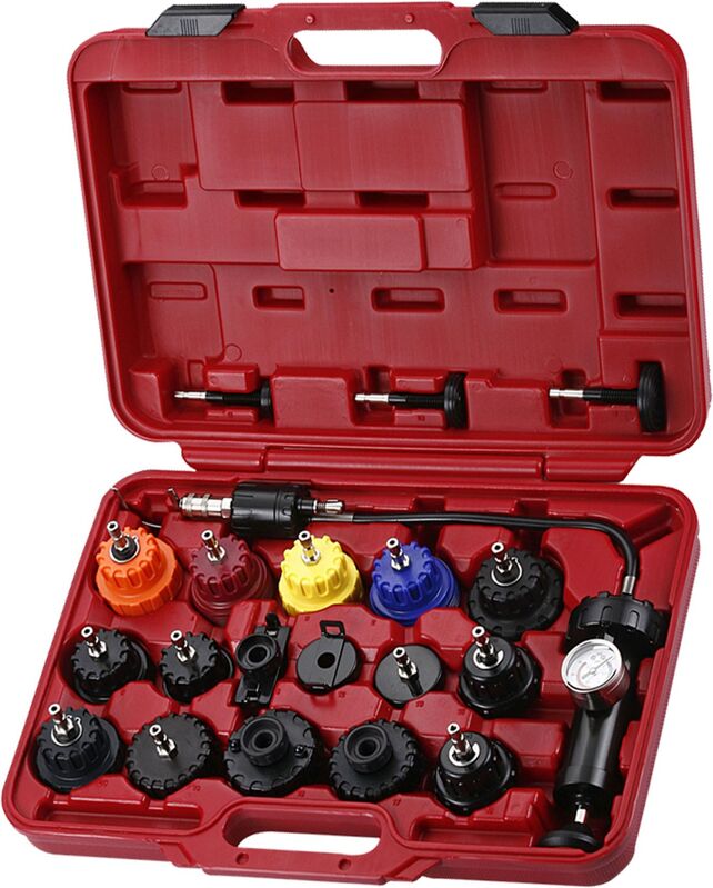 Radiator Pressure Testing Kit - 21Pc