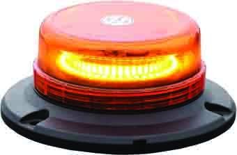 Revolving/Strobe Light - 12/24V 45Led Amber With Magnetic Base