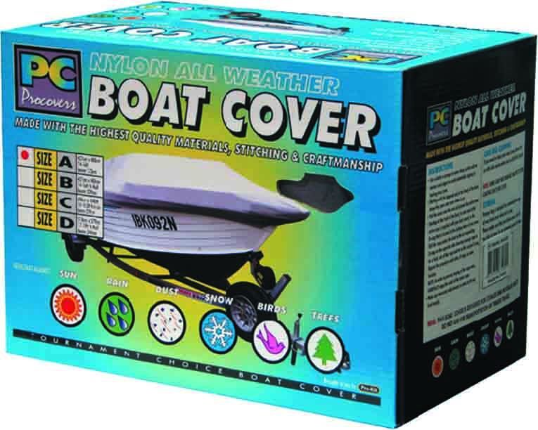 Boat Cover - Small Nylon 14 -16Ft X  68  / 1.7M