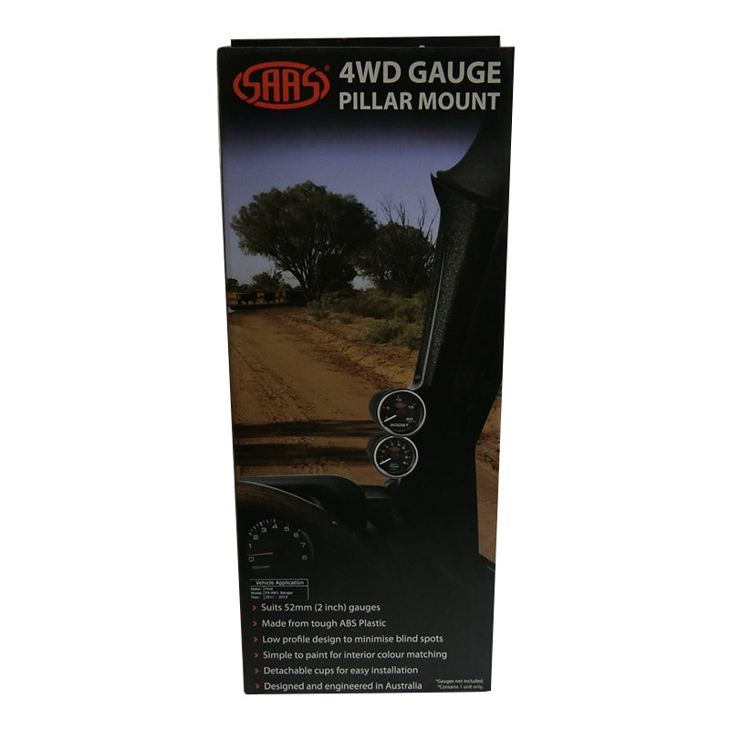 Gauge Pillar Pod Suits Toyota Hilux GUN Series 2015-On