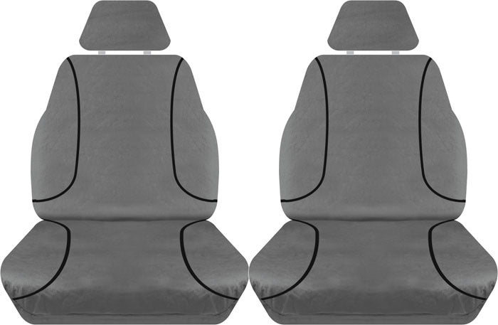 Tradies Full Canvas Seat Covers Suits Holden Colorado RG Series Single Cab 2012-2020 1 Row PCG371CVCHA