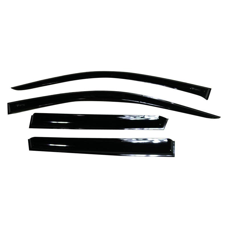 Vinguru Weathershields suits Toyota Yaris II (XP9) 2005-2012 Hatch 4 Piece AFV41905