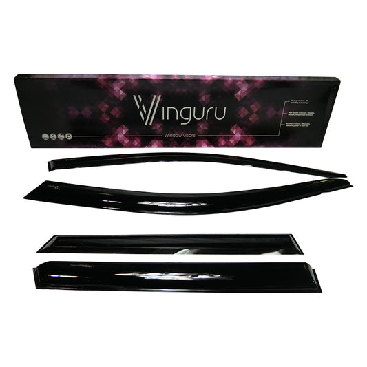 Vinguru Weathershields Suits Mazda 3 I (BK) 2003-2008 Sedan 4 Piece AFV42803